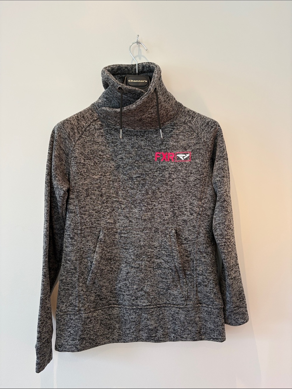FXR Women's Gray Cowl Neck Pullover Sweater